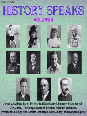 cover image of History Speaks, Volume 4